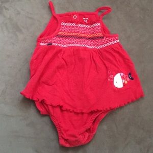 Baby Girls Carter’s sleeveless cotton dress